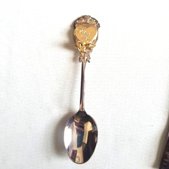 Other - Candis Silverplated Mother's Day Vintage Collectible Spoon with Heart and Rose